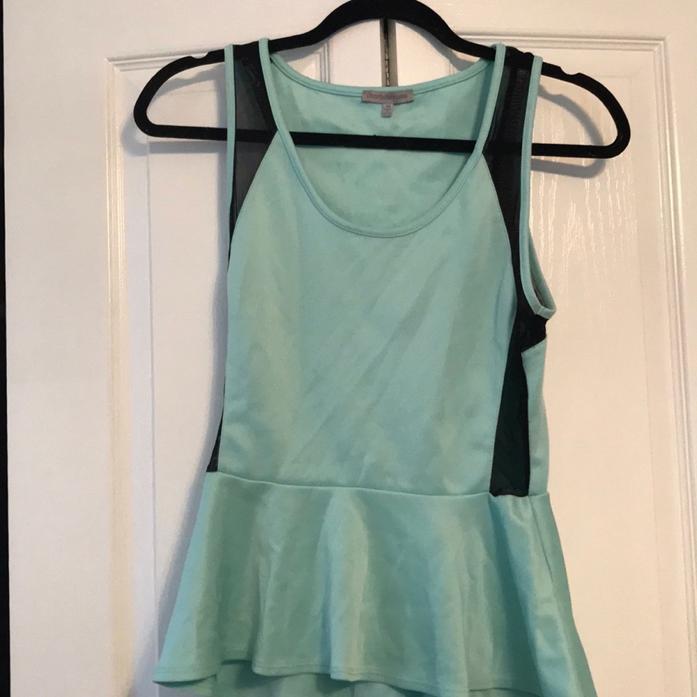 Charlotte Russe peplum top